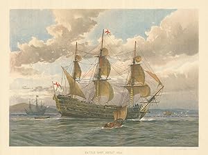 Battle Ship about 1650
