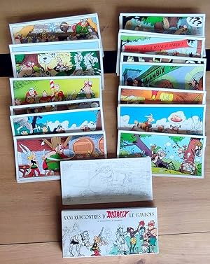 XXXI rencontres d'Astérix le Gaulois. Un coffret de 31 cartes, 31 cases des 31 albums