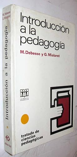 Imagen del vendedor de (S1) - INTRODUCCION A LA PEDAGOGIA a la venta por UNIO11 IMPORT S.L.