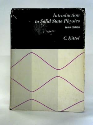 Image du vendeur pour Introduction to Solid State Physics mis en vente par World of Rare Books