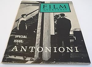 Immagine del venditore per Film Quarterly vol. XVI (16) no. 1 (Fall 1962). Special Issue: Antonioni. venduto da Test Centre Books