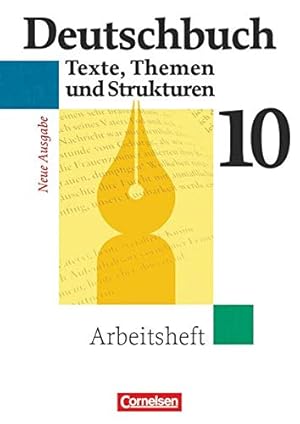 Bild des Verkufers fr Deutschbuch Gymnasium - Allgemeine bisherige Ausgabe - 10. Schuljahr - Abschlussband 6-jhrige Sekundarstufe I: Arbeitsheft mit Lsungen 10. ; Arbeitsh. zum Verkauf von Books.Unlimited