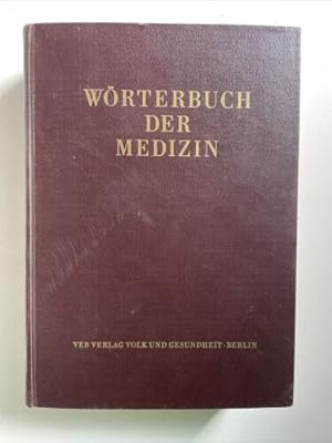 Wörterbuch der Medizin, Prof. Dr. Maxim Zetkin, 1956