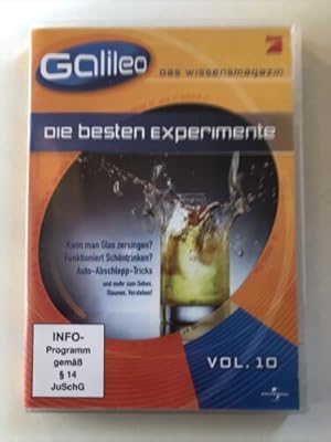 Galileo - Das Wissensmagazin, Vol. 10: Die besten Experim. | DVD | Zustand gut