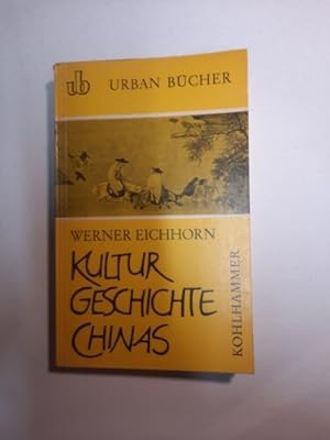 Bild des Verkufers fr Kulturgeschichte Chinas zum Verkauf von Books.Unlimited