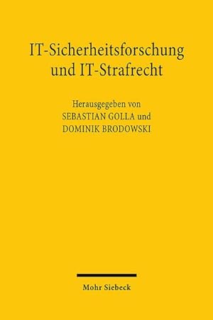 Bild des Verkufers fr IT-Sicherheitsforschung und IT-Strafrecht zum Verkauf von BuchWeltWeit Ludwig Meier e.K.