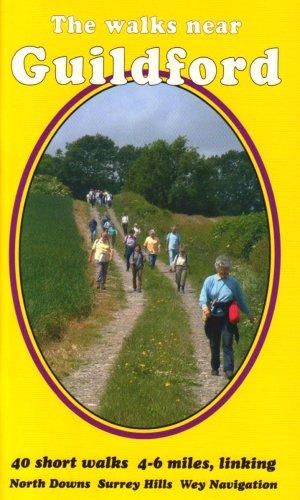 Seller image for The Walks Near Guildford: 40 Short Walks 4-6 Miles, Linking North Downs Surrey Hills Wey Navigation for sale by WeBuyBooks