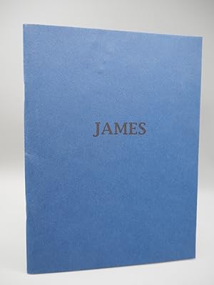 Seller image for James. For Juliet. for sale by ROBIN SUMMERS BOOKS LTD