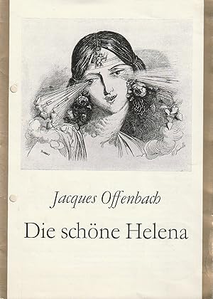 Image du vendeur pour Programmheft Jacques Offenbach DIE SCHNE HELENA Premiere 16. Februar 1990 Musikalische Komdie Spielzeit 1989 / 90 Heft 12 mis en vente par Programmhefte24 Schauspiel und Musiktheater der letzten 150 Jahre