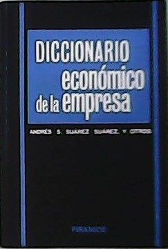 Imagen del vendedor de Diccionario econmico de la empresa. a la venta por Librera y Editorial Renacimiento, S.A.