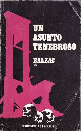 Immagine del venditore per Un asunto tenebroso. venduto da Librera y Editorial Renacimiento, S.A.