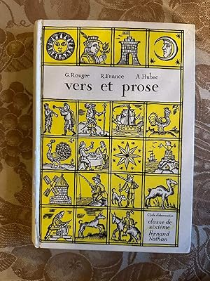 Imagen del vendedor de Vers et Prose a la venta por Dmons et Merveilles