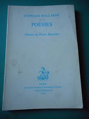 Seller image for Poesies - Gloses de Pierre Beausire for sale by Frederic Delbos