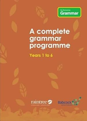 Imagen del vendedor de No Nonsense Grammar: A Complete Grammar Programme a la venta por WeBuyBooks