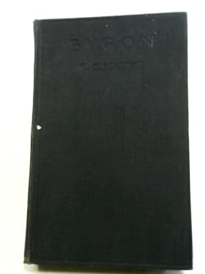 Seller image for Byron Volume I for sale by World of Rare Books