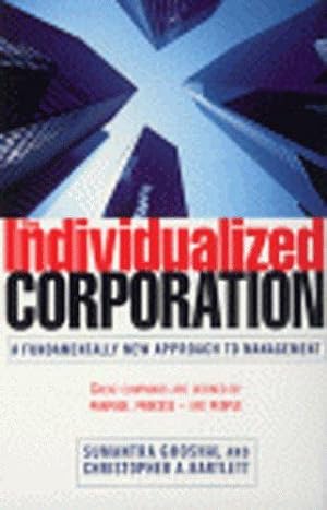 Seller image for The Individualized Corporation: A Fundamentally New Approach to Management for sale by WeBuyBooks