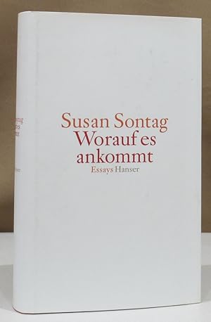 Seller image for Worauf es ankommt. Essays. Aus dem Amerikanischen von Jrg Trobitius. for sale by Dieter Eckert