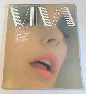 Bild des Verkufers fr VIVA: The International Magazine for Women. October 1973. Vol. 1. No. 1. ("Collector's Edition"). zum Verkauf von Blue Mountain Books & Manuscripts, Ltd.