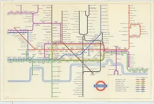 [Plan of the London Underground].