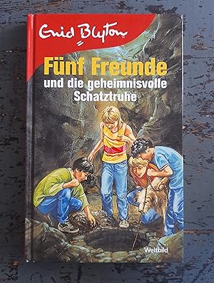 Image du vendeur pour Fnf Freunde und die geheimnisvolle Schatztruhe mis en vente par Versandantiquariat Cornelius Lange