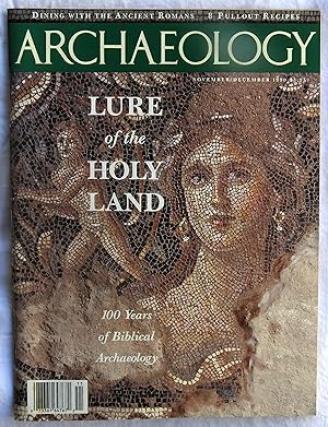 Seller image for Archaeology November/December 1990 Volume 43 Number 6 - Lure of the Holy Land for sale by Argyl Houser, Bookseller