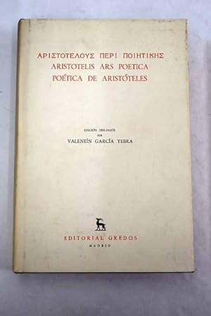 Seller image for Poetica de Aristteles for sale by Alcan Libros