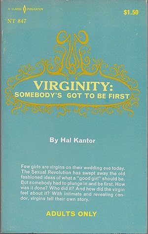 Bild des Verkufers fr Virginity: Somebody's Got to Be First zum Verkauf von Volunteer Paperbacks