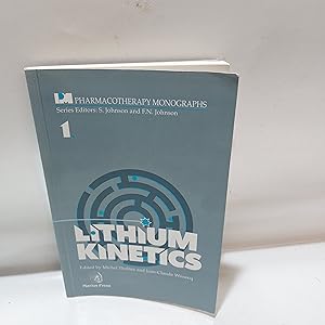 Immagine del venditore per Lithium Kinetics (Pharmacotherapy Monographs Volume 1) venduto da Cambridge Rare Books