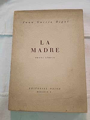 LA MADRE - PROSA LIRICA