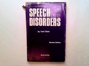 Imagen del vendedor de Speech Disorders a la venta por Goldstone Rare Books