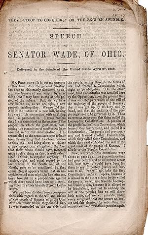 They "Stoop to Conquer;" or "The English Swindle" - 1858