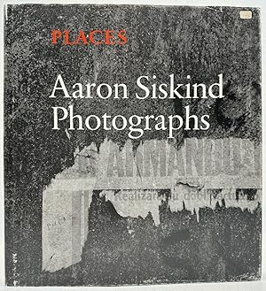 Seller image for Places: Aaron Siskind Photographs (Signed 1st Ed0 for sale by Ivy Ridge Books/Scott Cranin