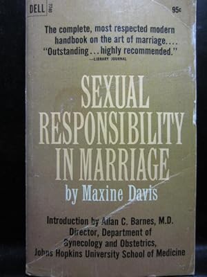 Image du vendeur pour SEXUAL RESPONSIBILITY IN MARRIAGE mis en vente par The Book Abyss