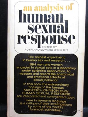 Image du vendeur pour AN ANALYSIS OF HUMAN SEXUAL RESPONSE mis en vente par The Book Abyss