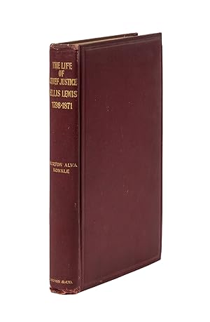 Immagine del venditore per The Life of Chief Justice Ellis Lewis, 1798-1871: of the First. venduto da The Lawbook Exchange, Ltd., ABAA  ILAB