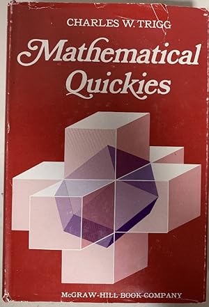 Immagine del venditore per Mathematical Quickies venduto da Chaparral Books