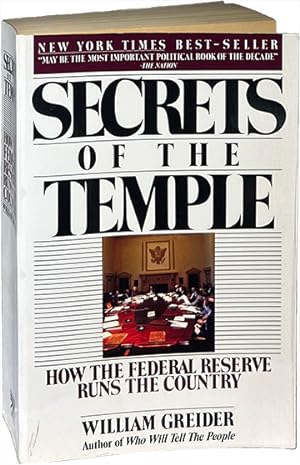 Seller image for Secrets of the Temple; How the Federal Reserve Runs the Country for sale by Carpetbagger Books