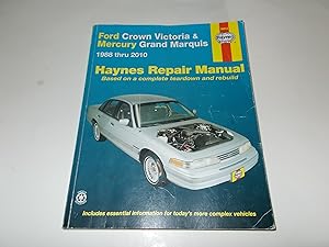 Seller image for Ford Crown Victoria & Mercury Marquis, 1988 thru 2010 (Hayne's Automotive Repair Manual) for sale by Paradise Found Books