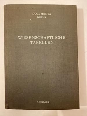 Seller image for Documenta Geigy Wissenschaftliche Tabellen 7 Auflage | Buch | Zustand Gut for sale by Books.Unlimited