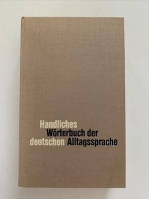 Handliches Wörterbuch der deutschen Alltagssprache. Küpper, Heinz(ohne Umschlag)