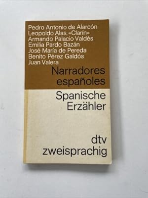 Seller image for Narradores espanoles - Spanische Erzhler for sale by Books.Unlimited