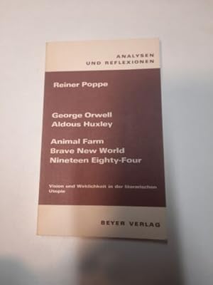 Imagen del vendedor de Orwell / Huxley. Animal Farm / Brave New World / Nineteen Eighty a la venta por Books.Unlimited