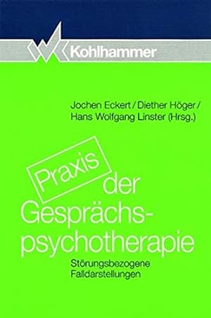 Seller image for Praxis der Gesprchspsychotherapie: Strungsbezogene Falldarstellungen strungsbezogene Falldarstellungen for sale by Books.Unlimited