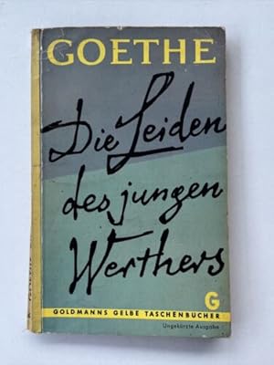 Bild des Verkufers fr Die Leiden des jungen Werther zum Verkauf von Books.Unlimited