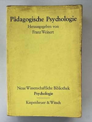 Bild des Verkufers fr Pdagogische Psychologie Neue Wissenschaftliche Bibliothek | Buch | Zustand Gut zum Verkauf von Books.Unlimited