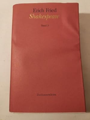 Seller image for Shakespeare Band 3 for sale by Books.Unlimited