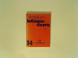 Bild des Verkufers fr Inflationstheorie B. Thanner zum Verkauf von Books.Unlimited