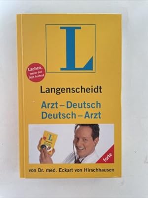 Bild des Verkufers fr Langenscheidt Arzt - Deutsch zum Verkauf von Books.Unlimited