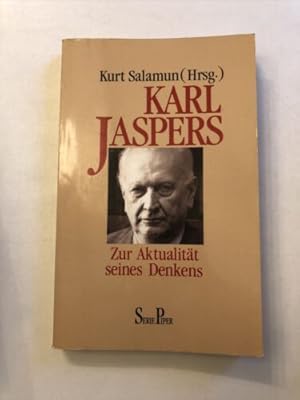 Bild des Verkufers fr Karl Jaspers : Zur Aktualitt seines Denkens zum Verkauf von Books.Unlimited