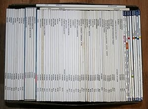 66 Hefte MERIAN aus 1988-2009 (Jahrgang 41-62). Reise, Länder, Städte, Regionen.